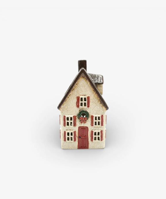 Nordgard Tall Villa with Bow Wreath Scandinavian Christmas decoration
