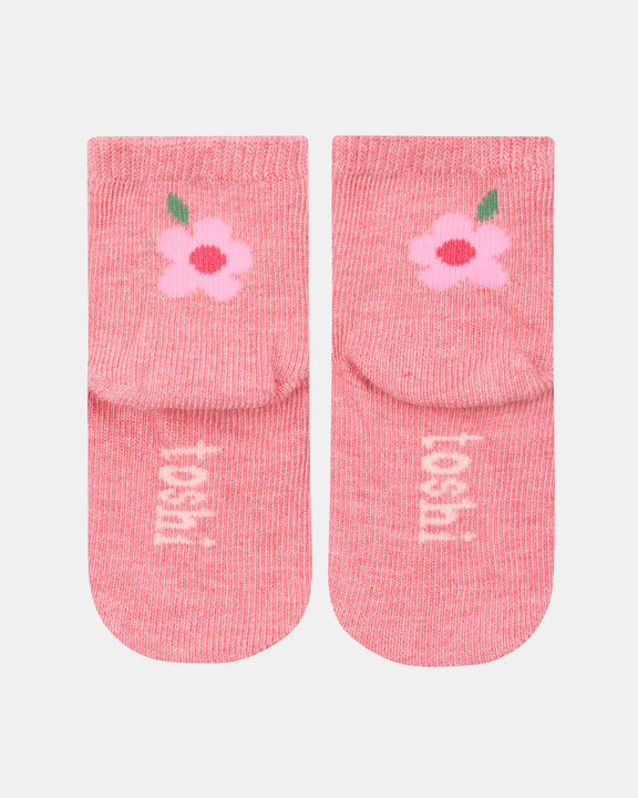 Toshi organic cotton Rosie Posie socks for babies and toddlers