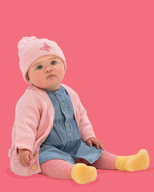 Organic Cardigan Remy/Pearl