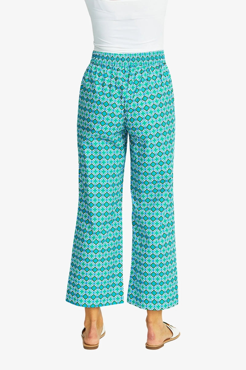 Sorrento Poplin Pant - Sorrento Print