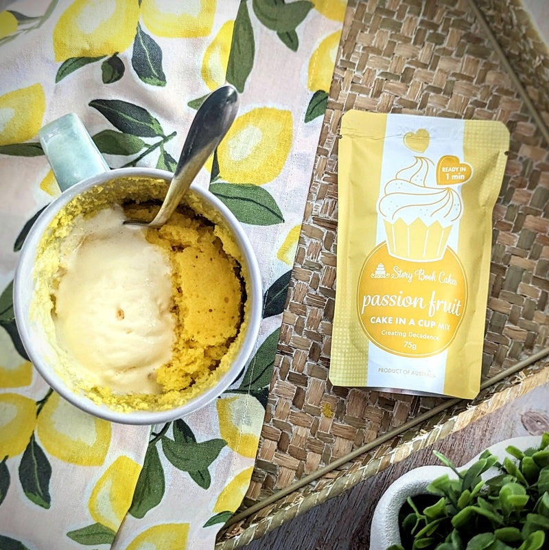 Passion Fruit Cake in a Cup 75g