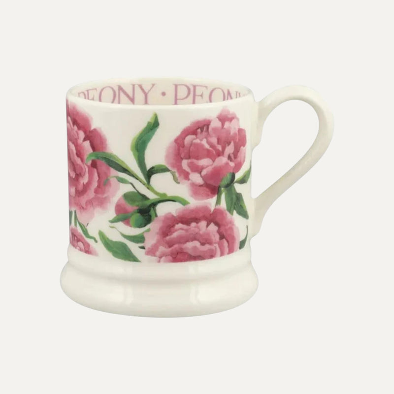 Pink Peony 1/2 Pint Mug
