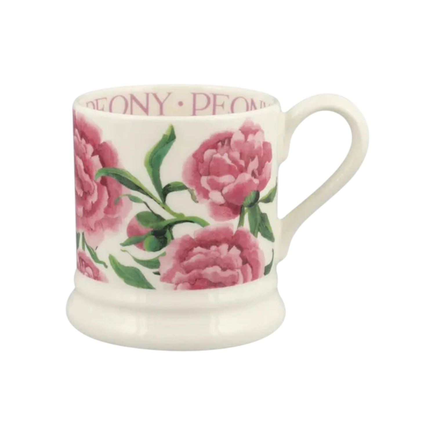 Pink Peony 1/2 Pint Mug