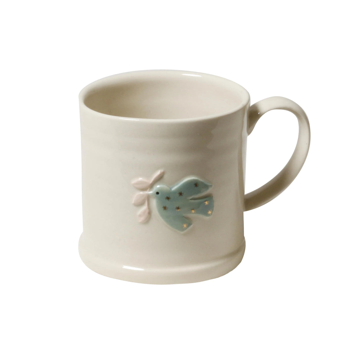 Robert Gordon Christmas Favourite Things Dove Mug 310mL. Stoneware Christmas mug with festive dove design.