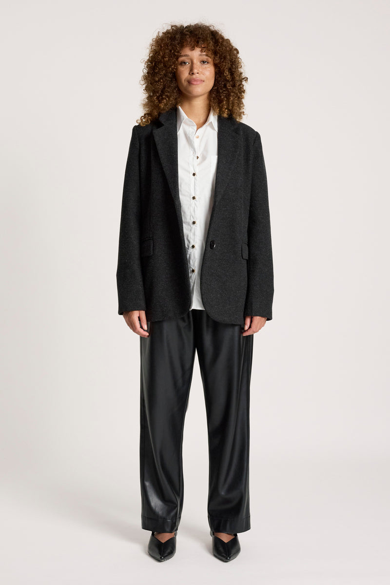 Sable black blazer - women's coat from My Country Escape