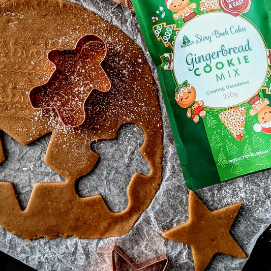 Australian gingerbread Christmas baking mix with ginger and cinnamon
