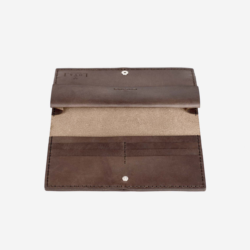 The Alongsider Wallet Vintage Brown