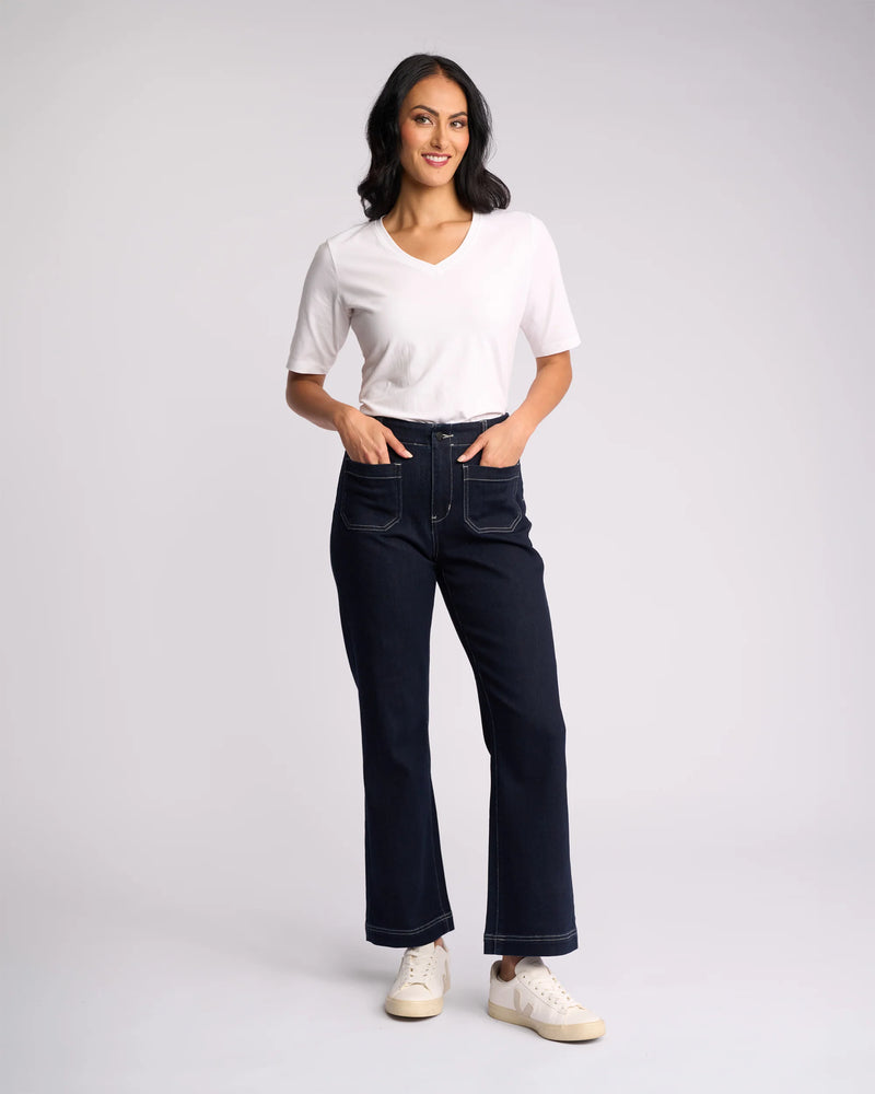 Vassalli Daily Jean in Ink Denim with straight leg fit