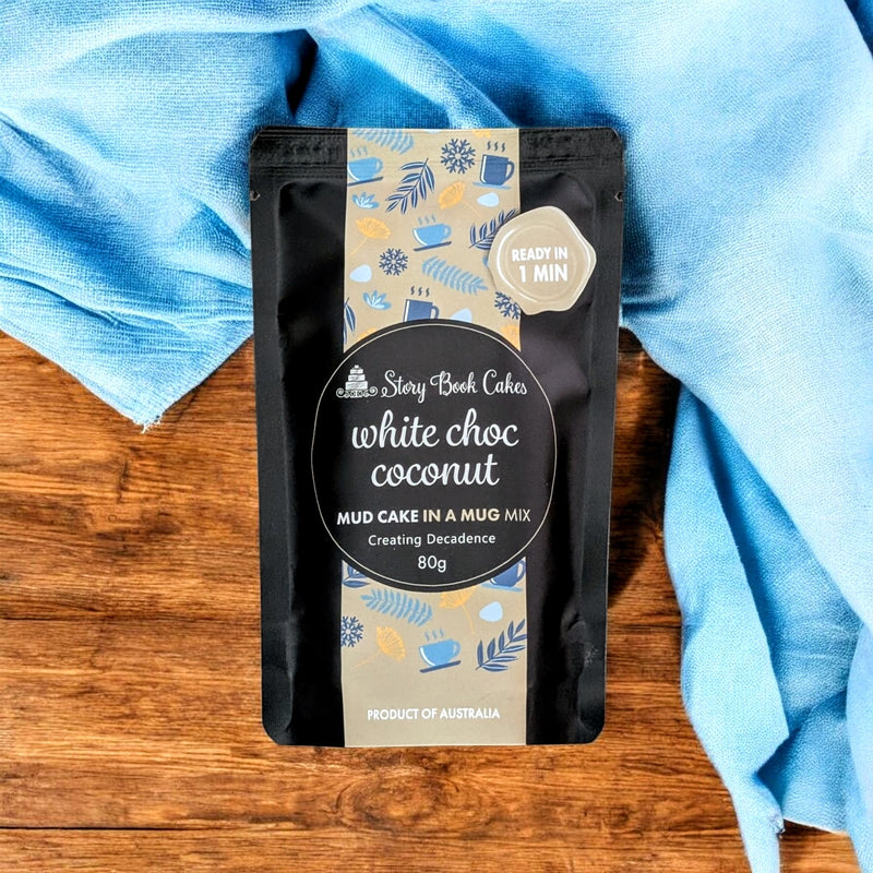 White Chocolate Coconut (Ltd Ed) Mud Cake In A Mug