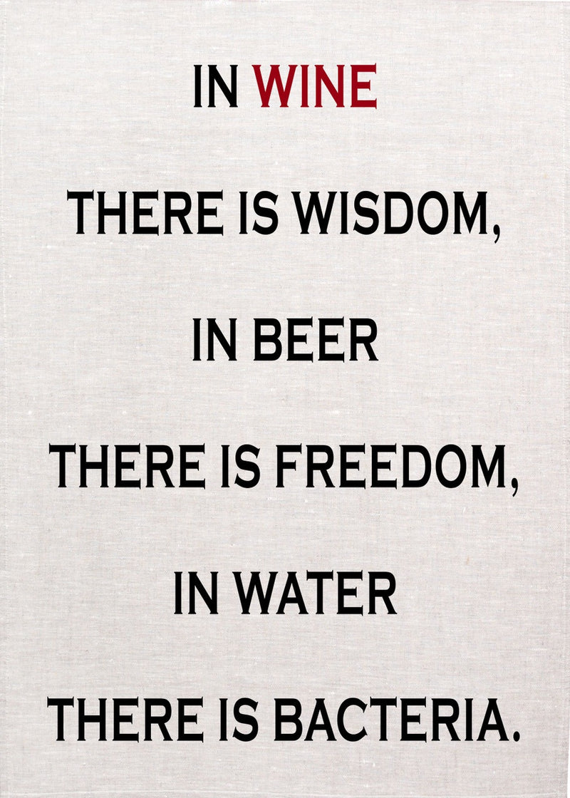 In Wine There Is Wisdom