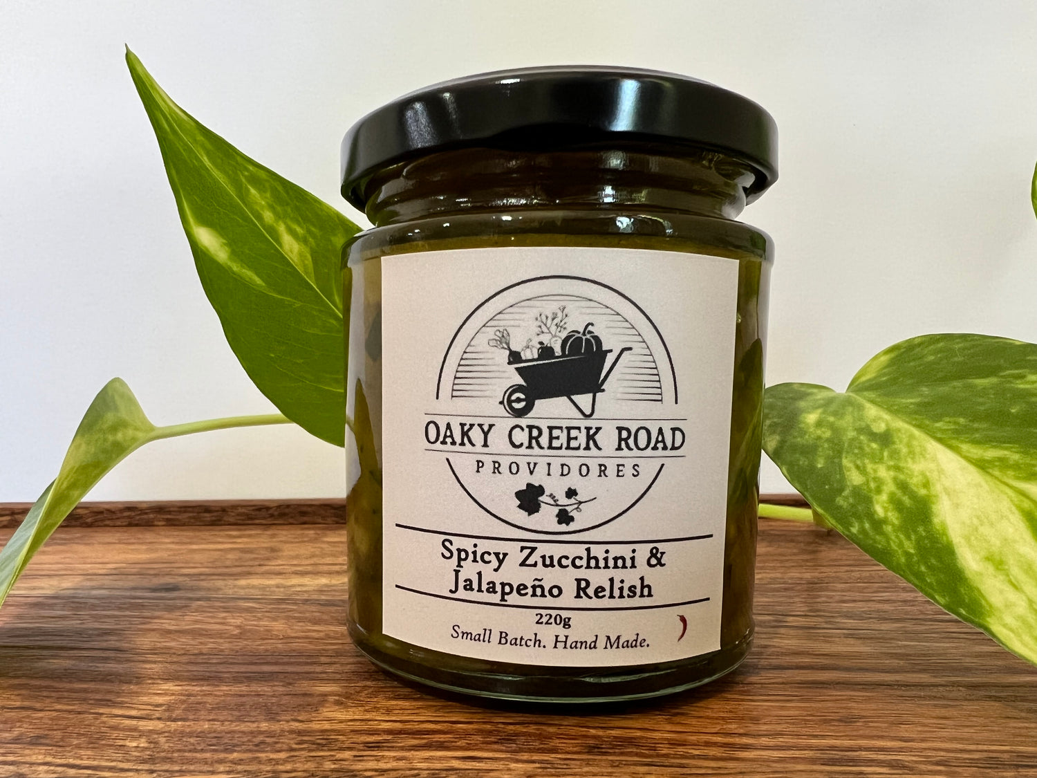 Spicy Zucchini & Jalapeno Relish 220g