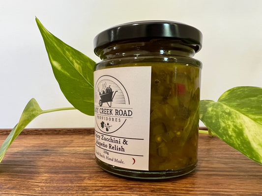 Spicy Zucchini & Jalapeno Relish 220g