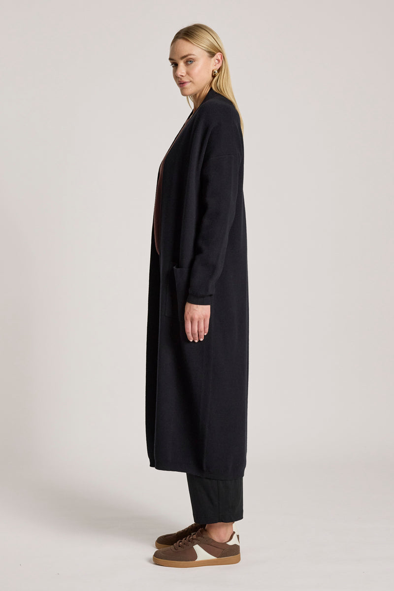 Black winter fashion